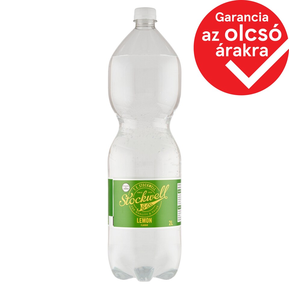 Stockwell & Co. Lemon-Flavoured Carbonated Soft Drink with Sweeteners 2 l