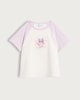 image 4 of Disney Lilo and Stitch Cotton Rich Angel Short Sleeved T-Shirt in White
