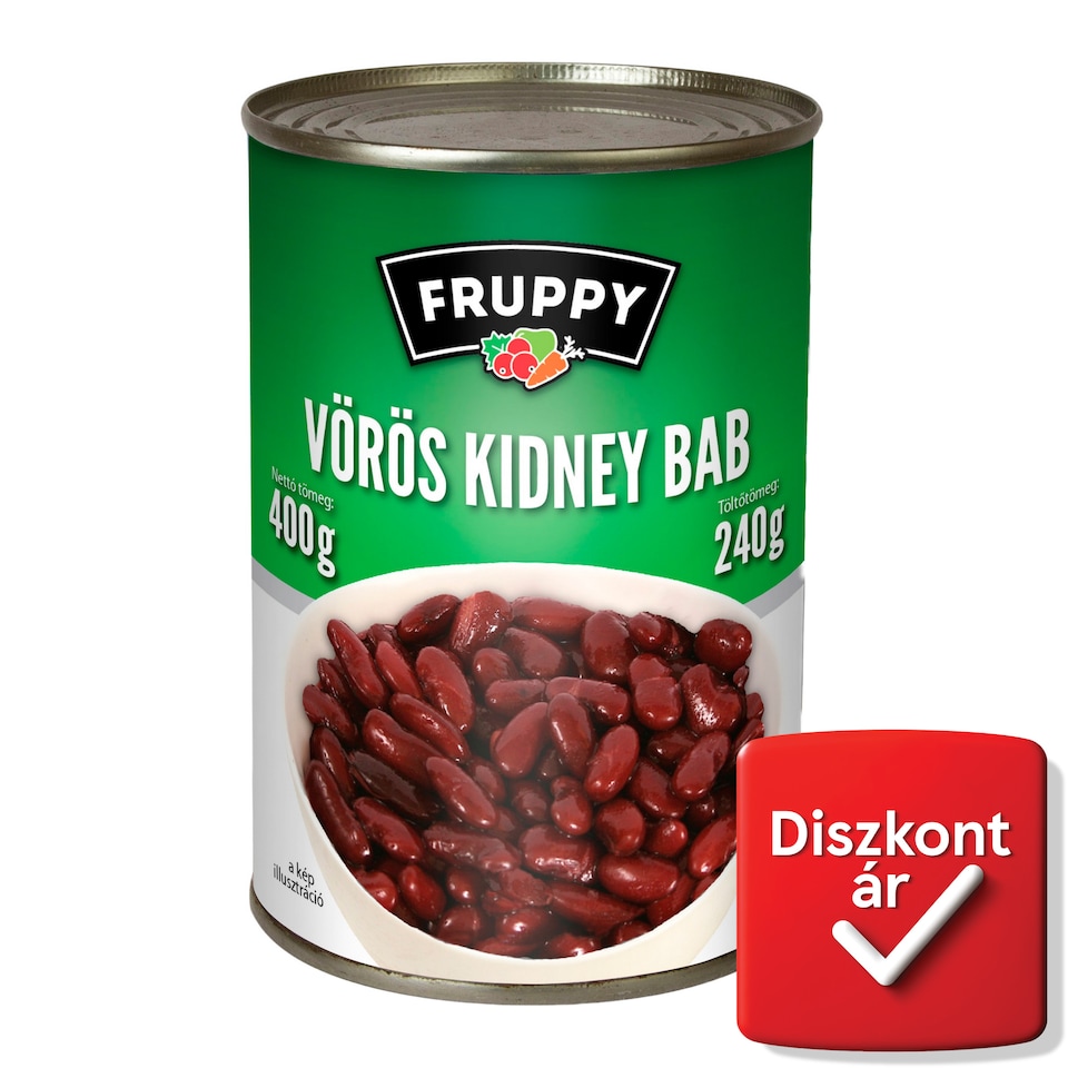 FRUPPY bab vörös kidney 400 g