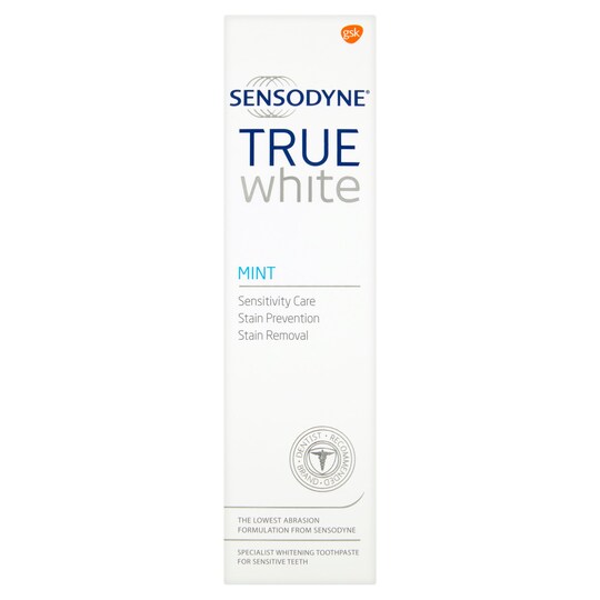 image 1 of Sensodyne True White Mint Sensitive Toothpaste 75Ml