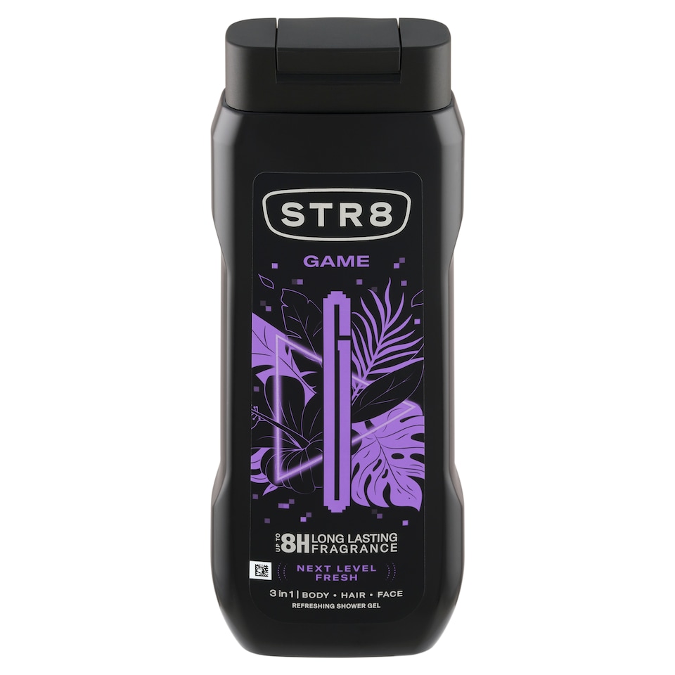 obrázok 1 z STR8 Game osviežujúci sprchový gél 3 v 1 400 ml
