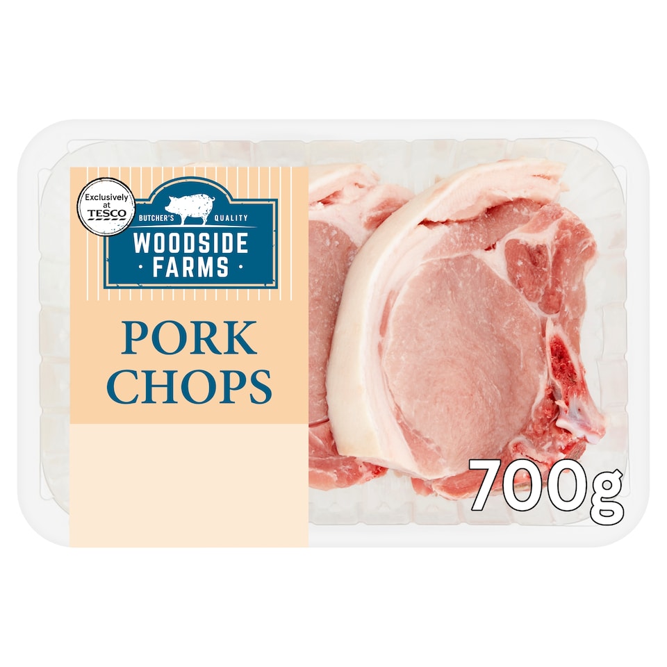 Woodside Farms Pork Chops 700G