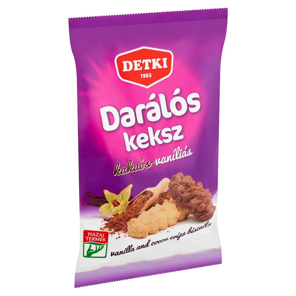 Detki kakaós-vaníliás darálós keksz 200 g
