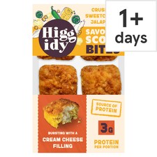 Higgidy Crushed Sweetcorn & Jalapeño  Savoury Scone Bites 130g