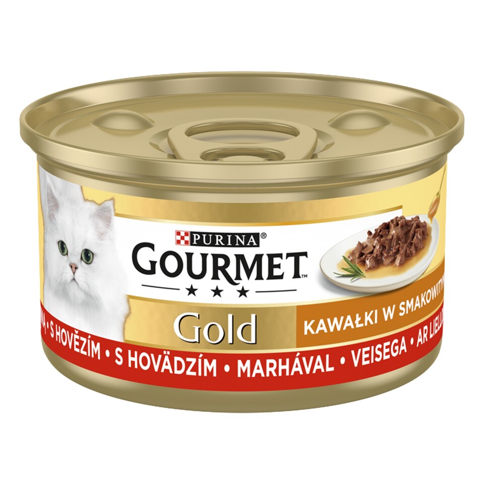 GOURMET GOLD Sauce Delights s hovězím 85g