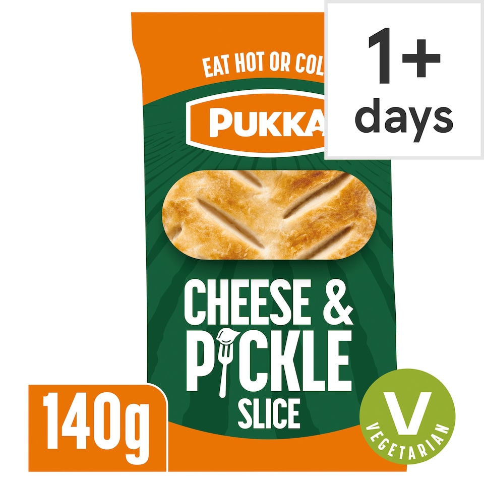 Pukka Cheese & Pickle Slice 140g 