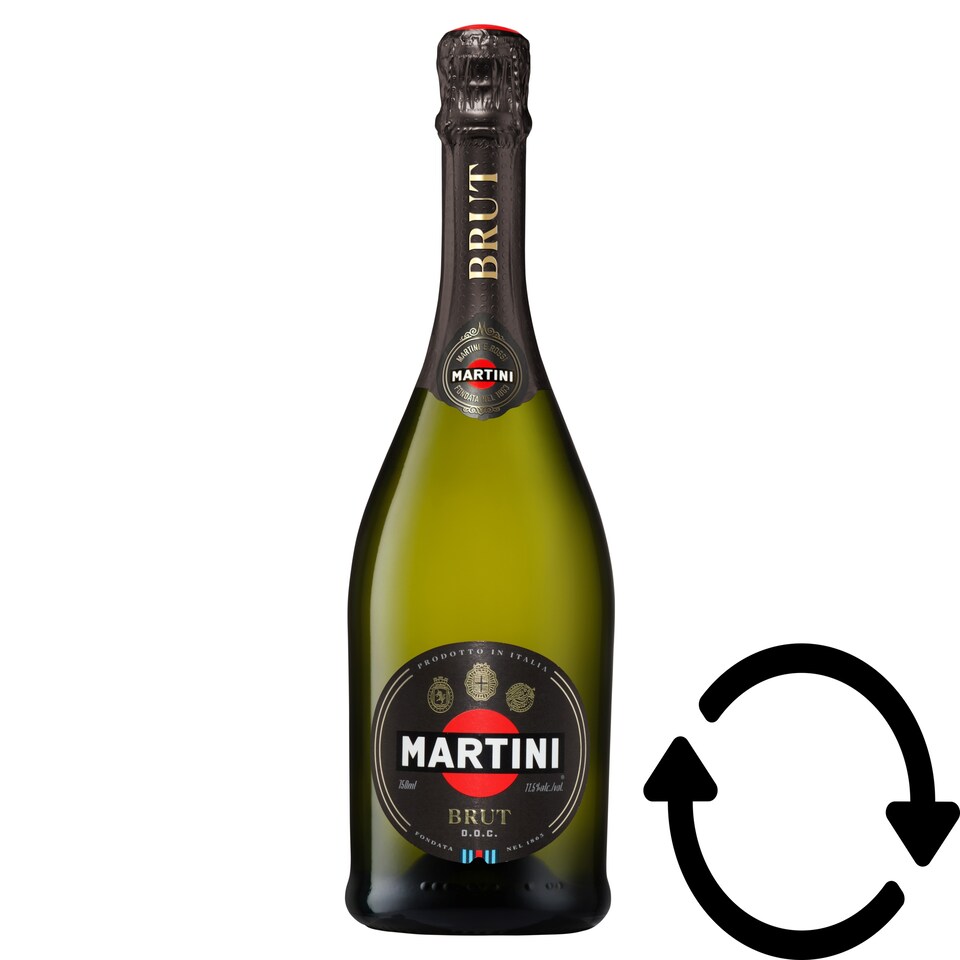 Martini Brut száraz fehér pezsgő 11,5% 750 ml