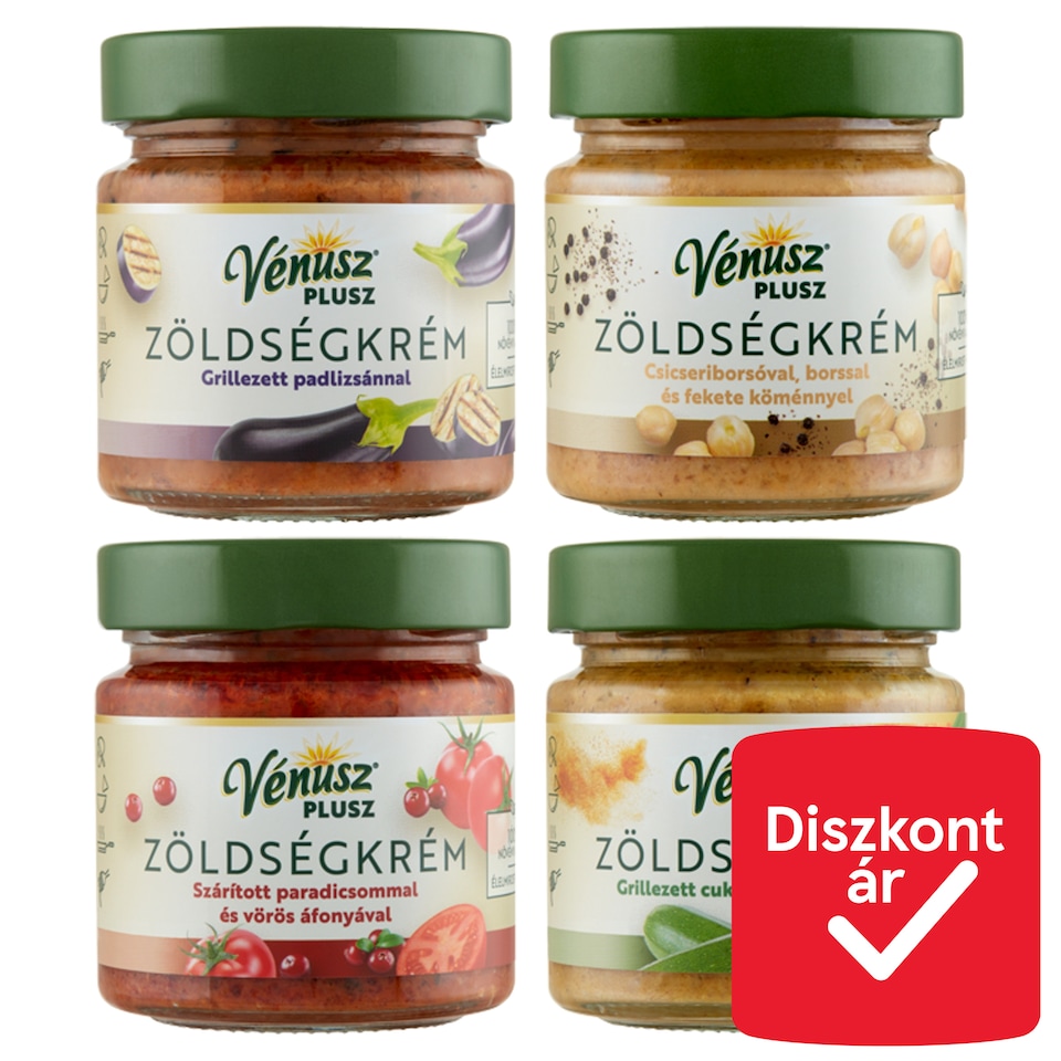 Vénusz Plusz zöldségkrém 180 g