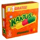 Kaktus Classic citromízű vizes jégkrém és eper szorbé, rágógumiízű bevonattal 9 x 45 ml (405 ml)  2. kép