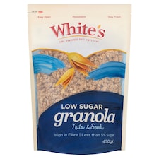 White's Low Sugar Granola Nuts & Seeds 450g