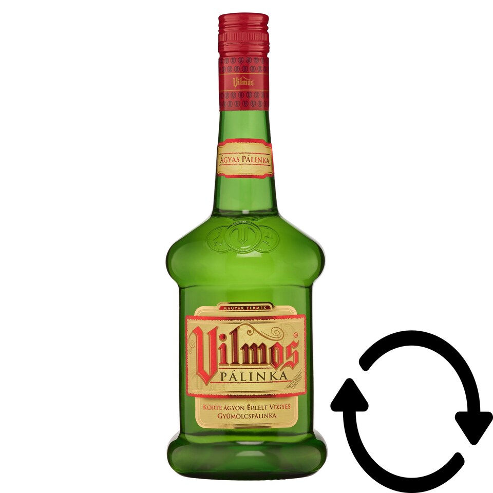 Vilmos Mixed Fruit Palinka Mellowed on Pear Bed 37,5% 0,7 l