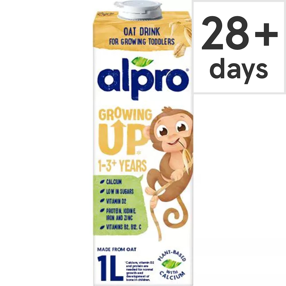 image 1 of Alpro Oat Growing Up Long Life Dairy Free Drink 1-3+ Years 1L