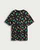 image 2 of F&F Pure Cotton Festive Print Short Sleeved T-Shirt in Navy