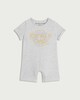 image 1 of Fleetwood Mac Pure Cotton Romper in Grey