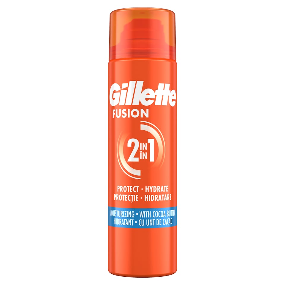 obrázok 1 z Gillette Fusion Hydratačný Gél Na Holenie Pre Mužov S Kakaovým Maslom, 200ml