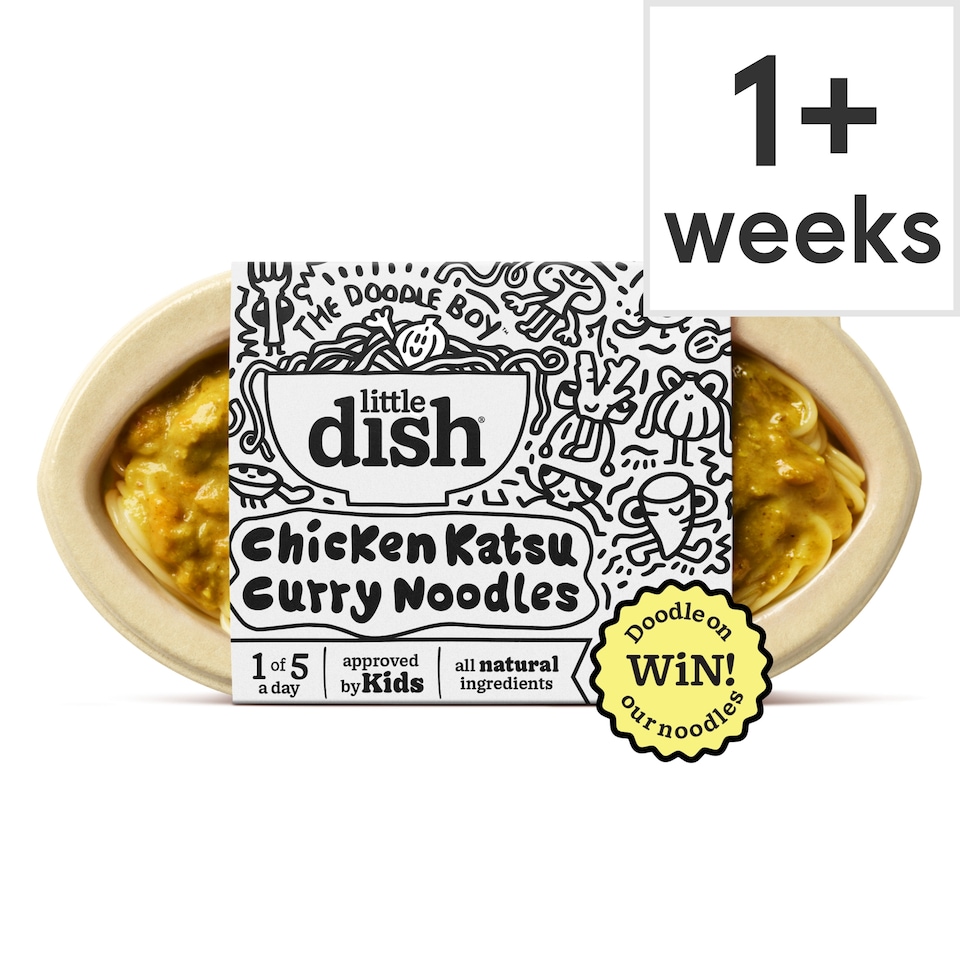 image 1 of Little Dish Chicken Katsu Curry Noodles 200g