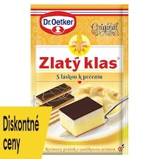 Dr. Oetker Zlatý klas Krémový prášok s vanilkovou arómou na prípravu krémov a plniek 40 g
