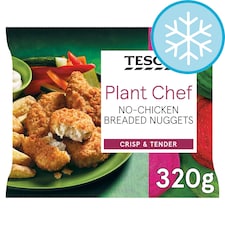Tesco Plant Chef No-Chicken Nuggets 320G