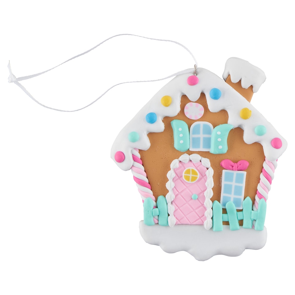 Festive Magic mézeskalács ház függő dekoráció