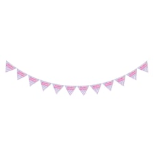 Tesco Pink Happy Birthday Bunting