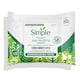 image 4 of Simple Age Resisting Wipes 20 Pack