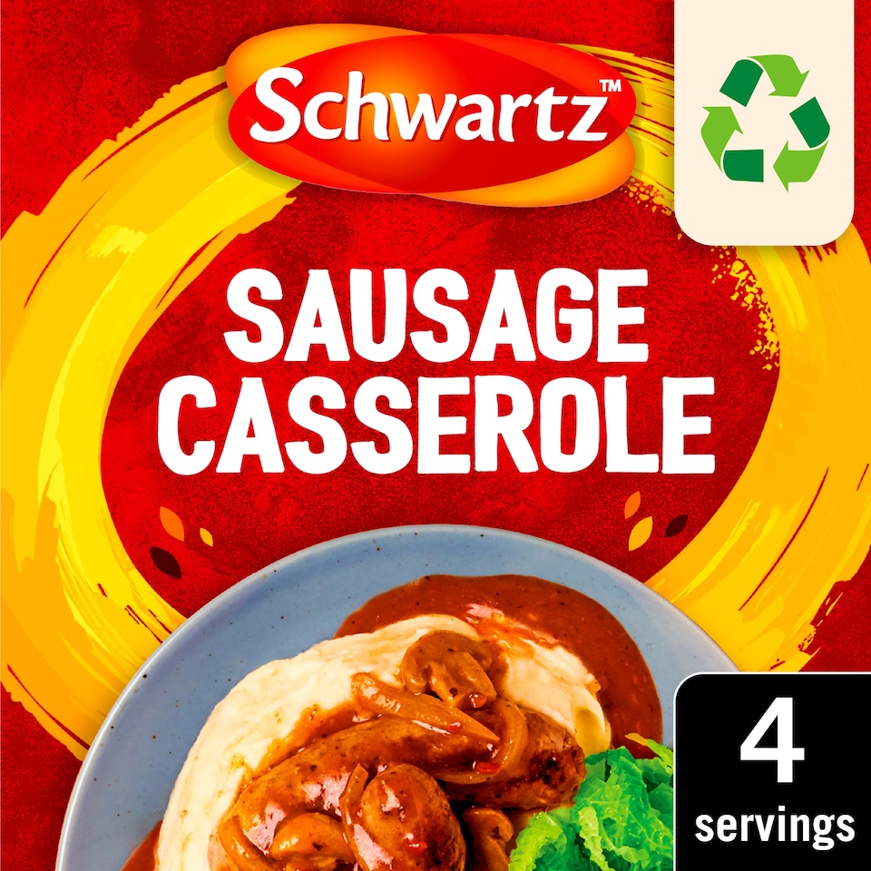 image 1 of Schwartz Sausage Casserole Recipe Mix 35g 