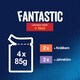 Obrázek 2 pro produkt Felix Fantastic kapsičky pro kočky králík, jehněčí v želé 4 x 85g
