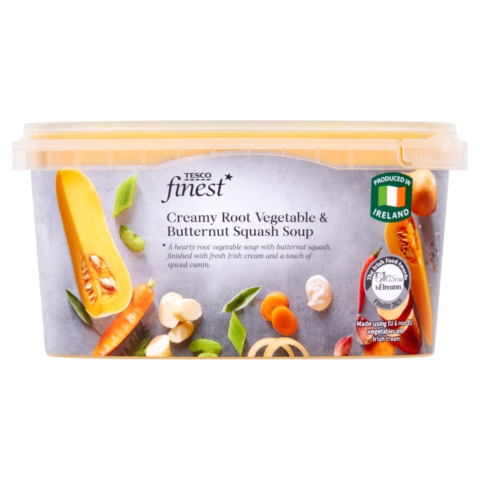 Tesco Finest* Creamy Root Vegetable And Butternut Squash Soup 400G