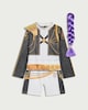 image 2 of K-Pop Demon Hunters Rumi Golden Fancy Dress Costume in Multi Black White