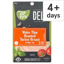 Of Tov Wafer Thin Honey Roasted Turkey Breast 142G