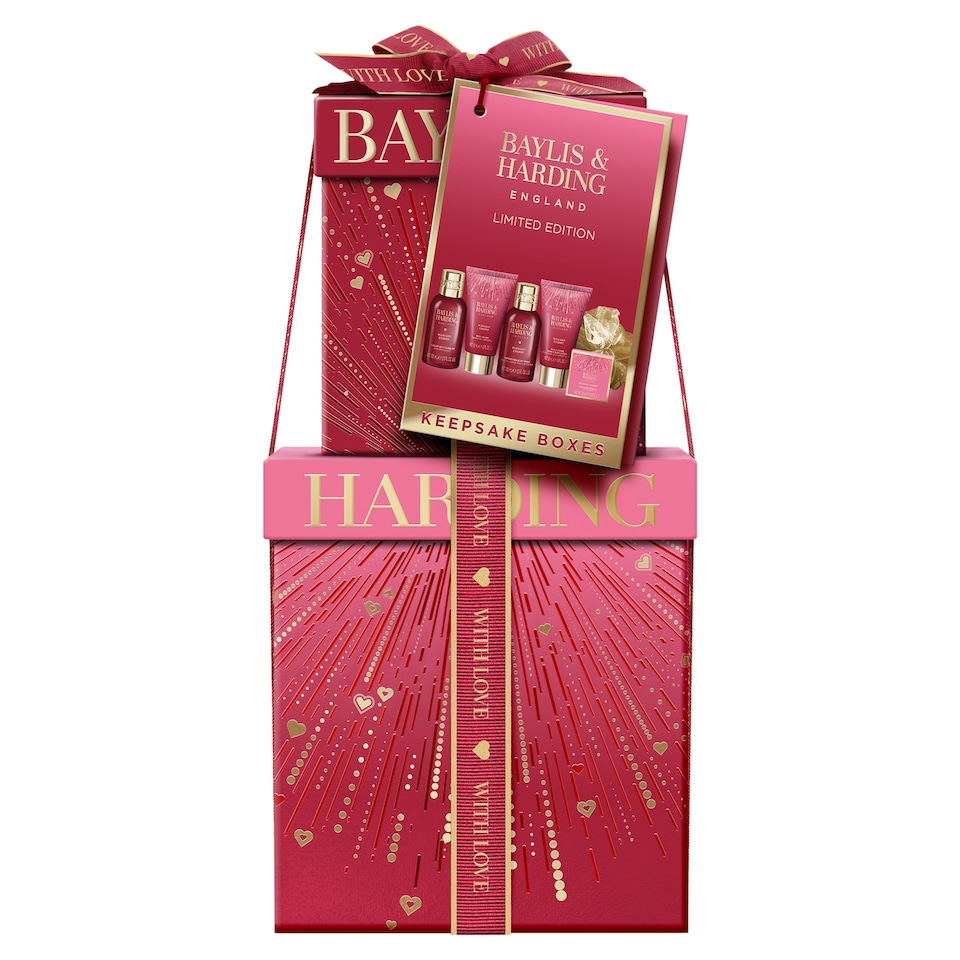 image 1 of BAYLIS & HARDING MIDNIGHT CHERRY LUXURY PAMPER PRESENT GIFT SET