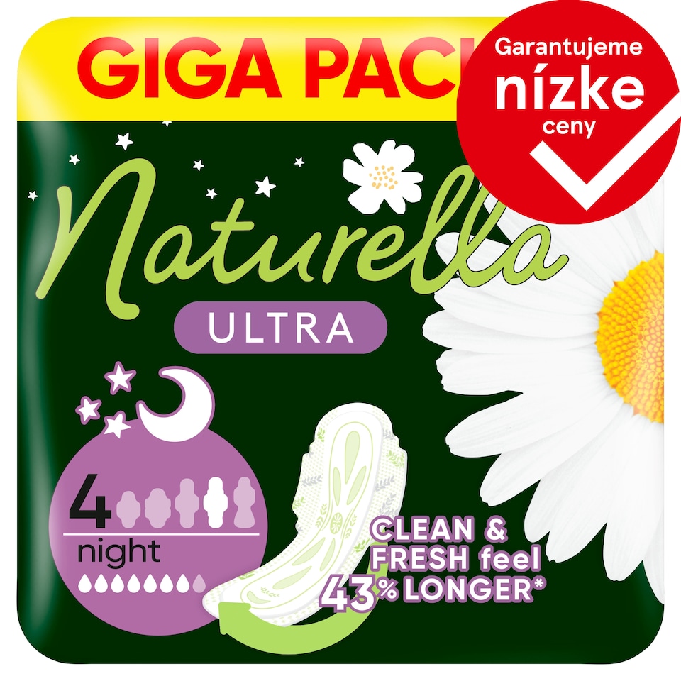 obrázok 1 z Naturella Ultra vložky s krídelkami Night – veľkosť 4 28 ks