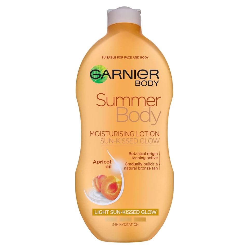 image 1 of Garnier Body Light Gradual Tan Moisturiser 400Ml
