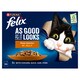 image 2 of Felix As Good As it Looks Meaty Selection in Jelly Wet Cat Food 12x85g