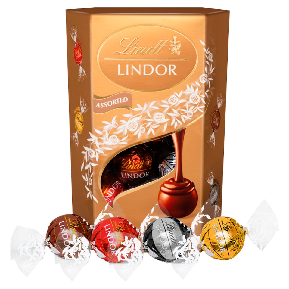 image 1 of Lindt Lindor Assorted Chocolate Truffles 200G