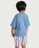 image 3 of F&F Boys 2-Piece Pure Cotton Set in Blue