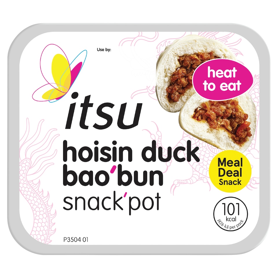 image 1 of Itsu Hoisin Duck Bao Snack Pot 45g