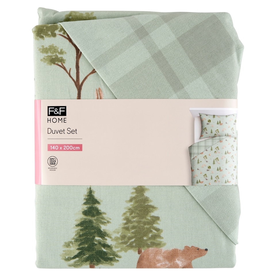 Obrázek 1 pro produkt F&F Home Woodland ložní souprava 140 cm x 200 cm