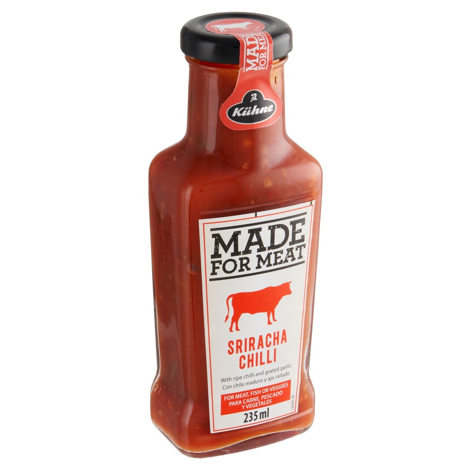 Kühne Made For Meat Sriracha Hot Chili omáčka 235ml 