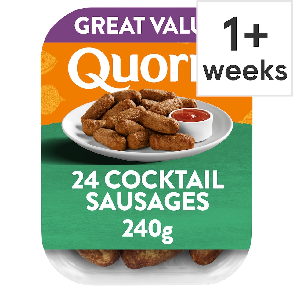 image 1 of Quorn 24 Cocktail Sausages 240g