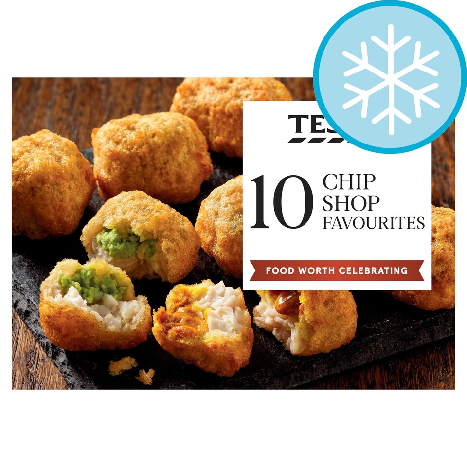 Tesco 10 Chip Shop Favourites 350g
