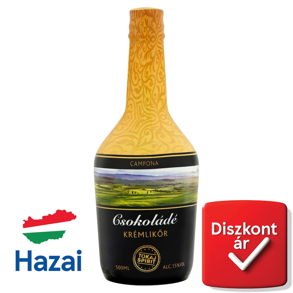 Tokaj Spirit csokoládé krémlikőr 15% 500 ml