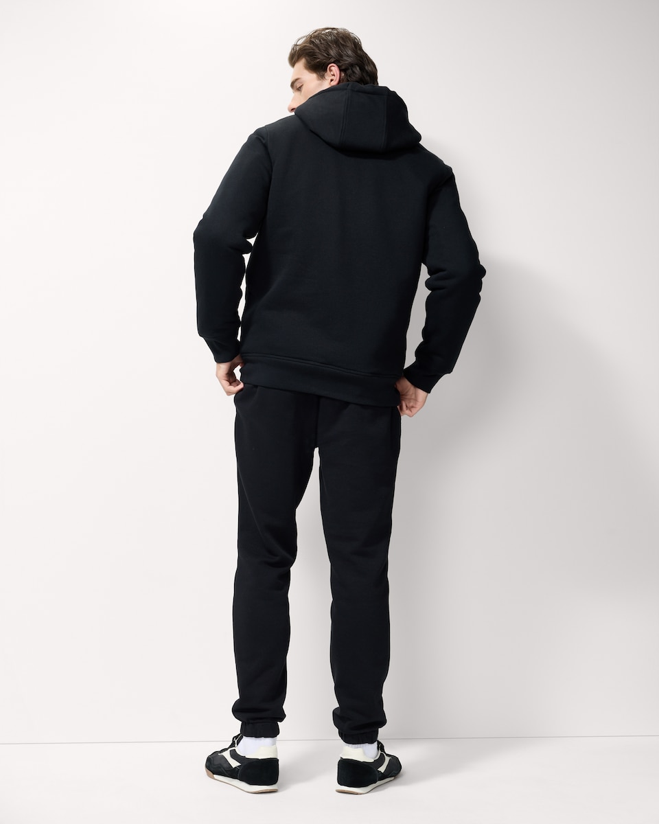 image 1 of F&F 2-Pack Cotton Rich Slim Fit Joggers in Black