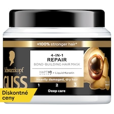 Schwarzkopf Gliss 4 in 1 Repair Bond-Building Hair Mask 400 ml