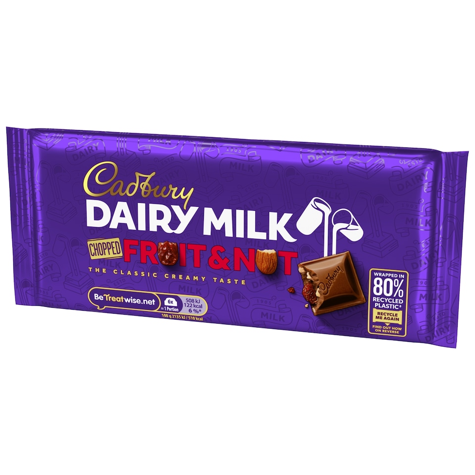 image 1 of Cadbury Dairy Milk Fruit & Nut Chopped 95G (R)