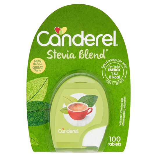 Green Canderel Stevia 100 Pack Tesco Groceries