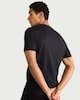 image 2 of F&F Cotton Rich Delta City Slogan T-Shirt in Black
