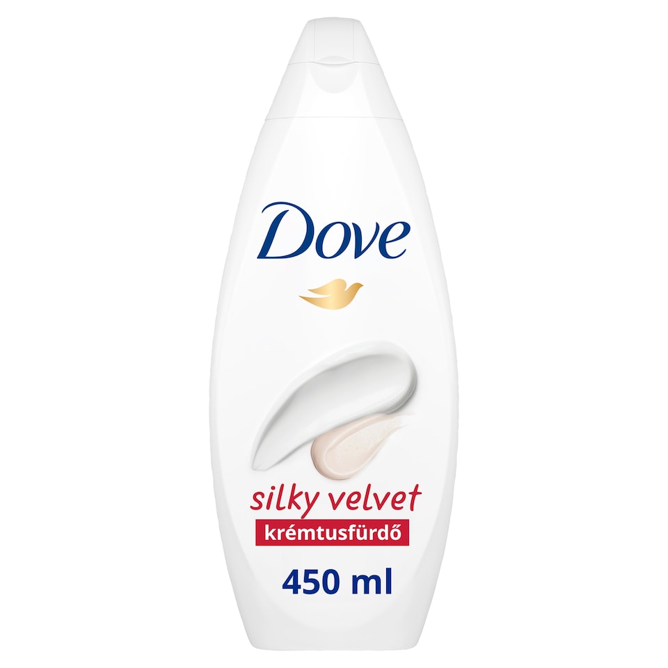 Dove Silky Velvet krémtusfürdő 450 ml