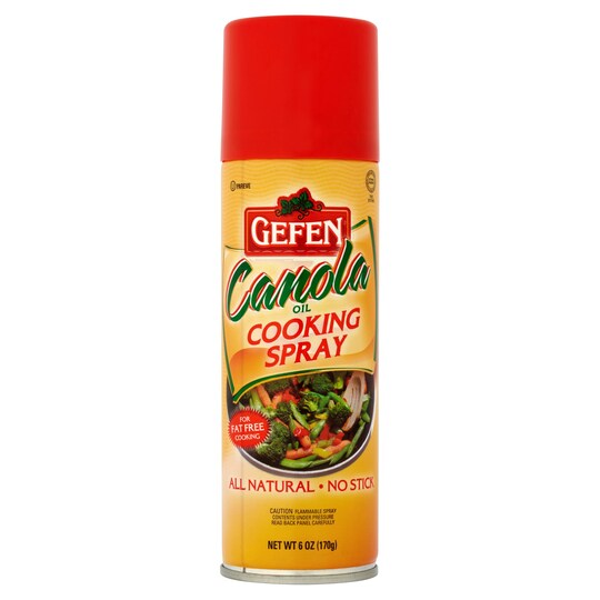 Gefen Canola Oil Cooking Spray 170G Tesco Groceries