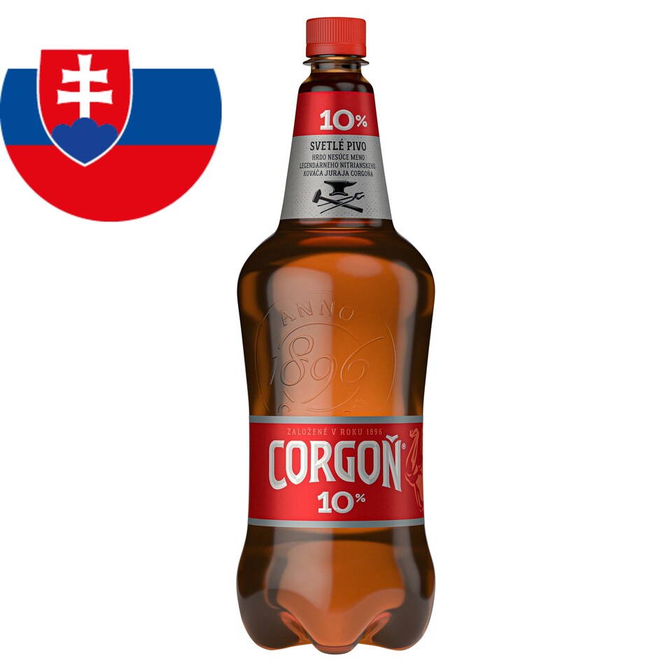 Corgoň 10% Light Draft Beer 1.5 L
